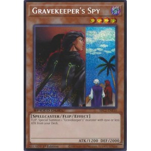 phx SBC2-ENF10 Gravekeeper's Spy - Prismatic Secret Rare - Hoa Kỳ USA - Lỗi sản xuất phx SBC2-ENF10 Gravekeeper's Spy - Prismatic Secret Rare - Hoa Kỳ USA - Lỗi sản xuất